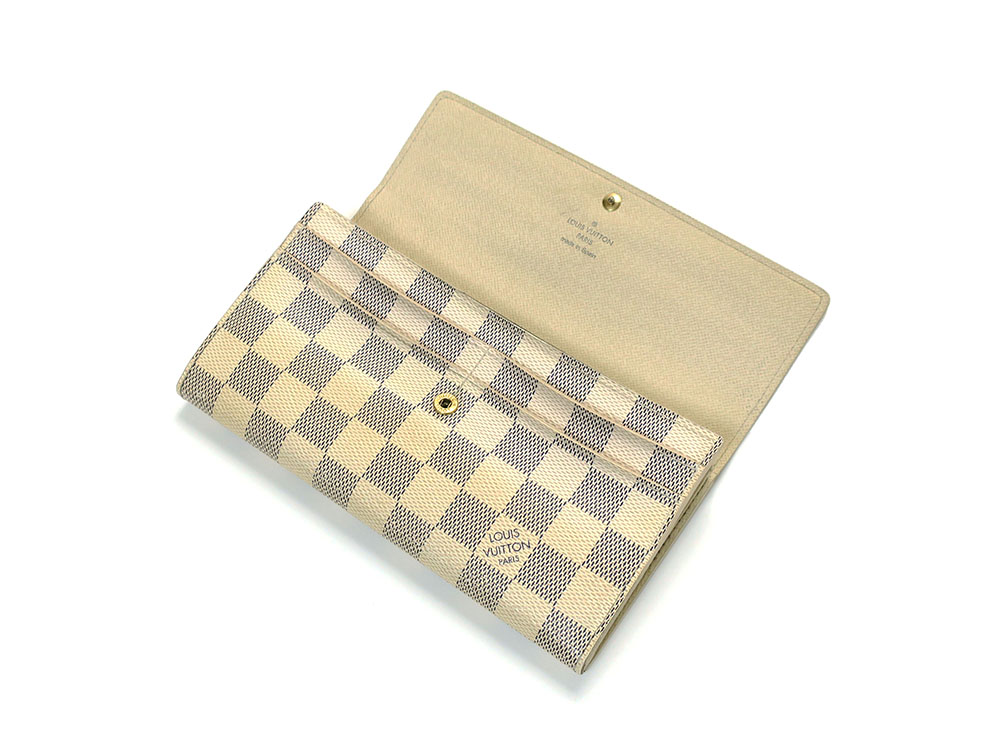 7,130円Louis Vuitton　アズール　ポルトフォイユサラ　N61735