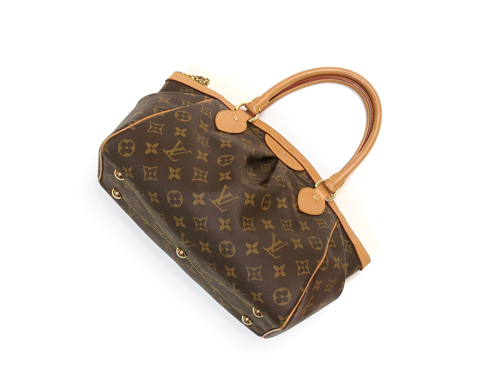 LOUIS VUITTON◇ティヴォリPM_モノグラム_BRW/PVC/BRW/M40143/AR2160