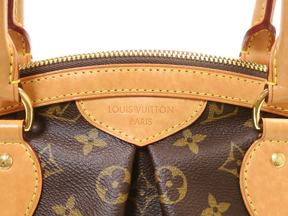 格安 LOUIS VUITTON◇ティヴォリPM_モノグラム・キャンバス_BRW/PVC