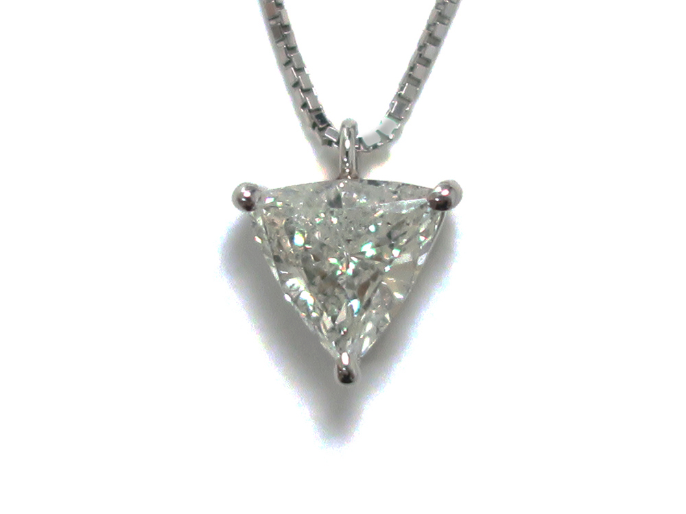 プラチナ　ダイヤモンド　ダイヤ　ネックレス　バイザヤード　fumio 0.6ctレディース