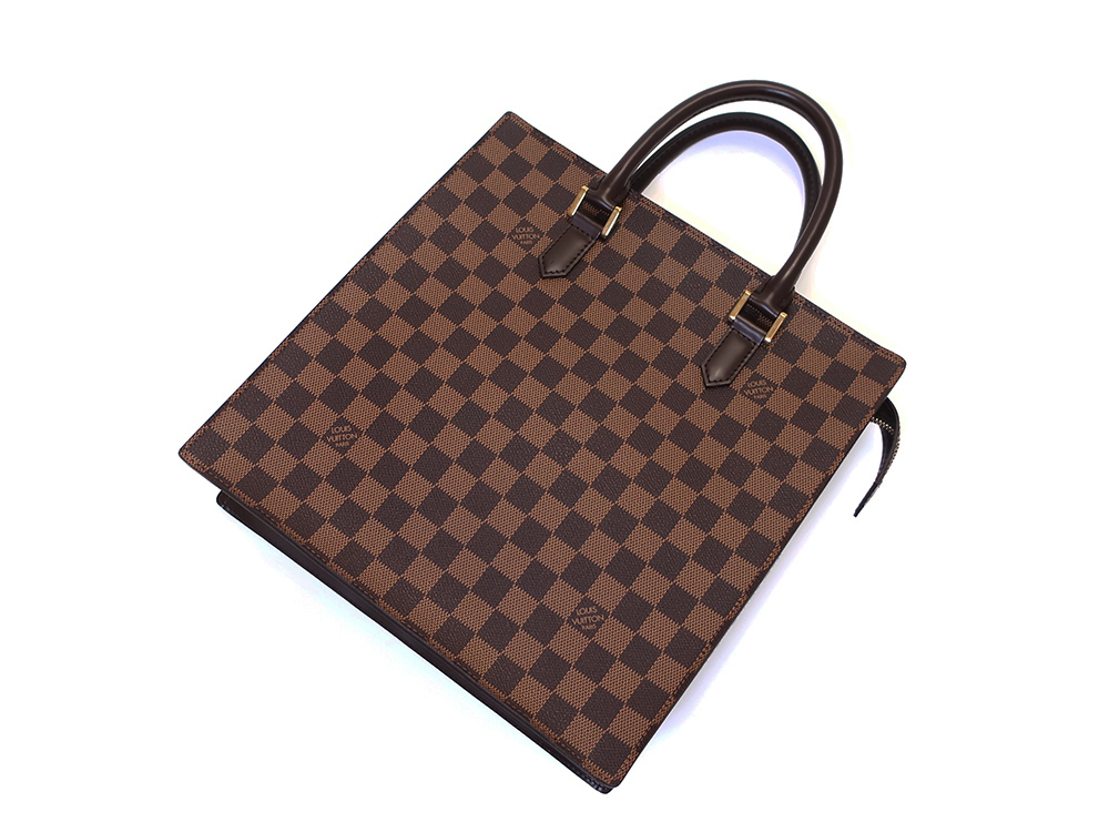 人気商品は LOUIS VUITTON◇ヴェニスPM_ダミエ・エベヌ_BRW/PVC/BRW