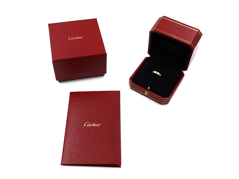 カルティエ ラブリング スモールモデル  ピンクゴールド B40852 付属品