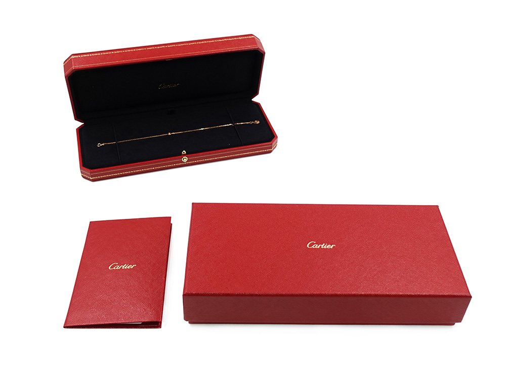 カルティエ ダムール ブレスレット XS ダイヤモンド ピンクゴールド B6045717 付属品