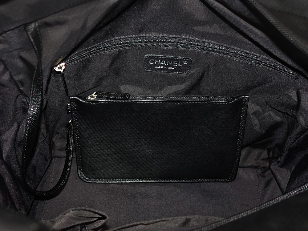 シャネル パリビアリッツ トートGM ブラック A34210 ポーチ有
