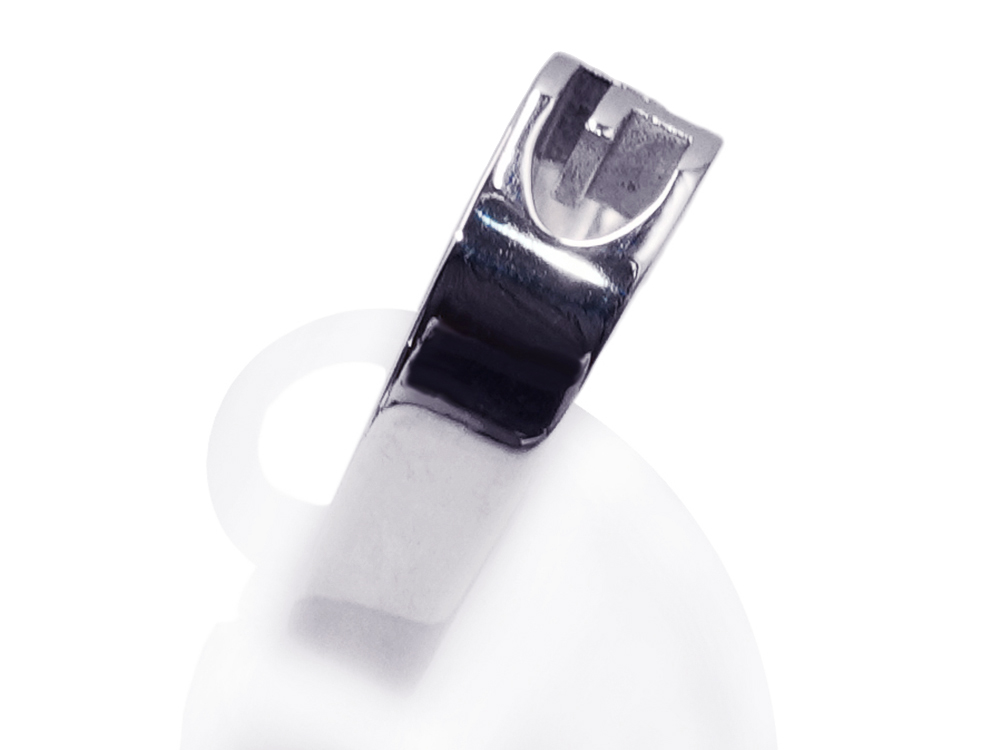 グッチ GGロゴ カットアウト リング Ag925 スターリングシルバー ‎130552 J8400 8106 側面02
