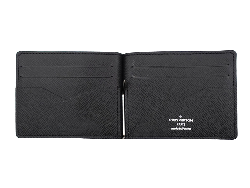 ルイヴィトン タイガ ポルトフォイユ・パンス ノワール 財布 M62978 RFID 内面