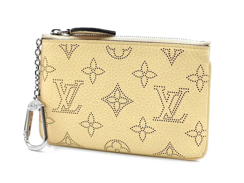 ルイヴィトン マヒナ ポシェット・クレ バナナ キー・コインケース M81516 RFID トップ