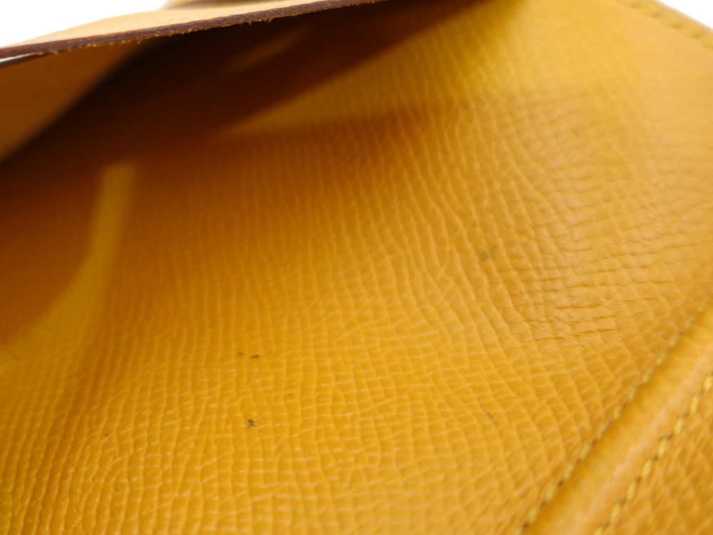 エルメス アジャンダ 手帳カバー エプソン ゴールド 内側ダメージ03