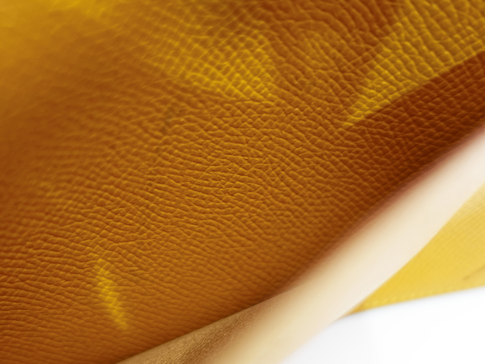 エルメス アジャンダ 手帳カバー エプソン ゴールド 内側ダメージ04