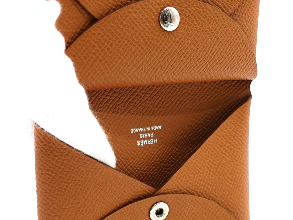 エルメス カルヴィ デュオ カード コインケース エプソン ゴールド カード入れ02