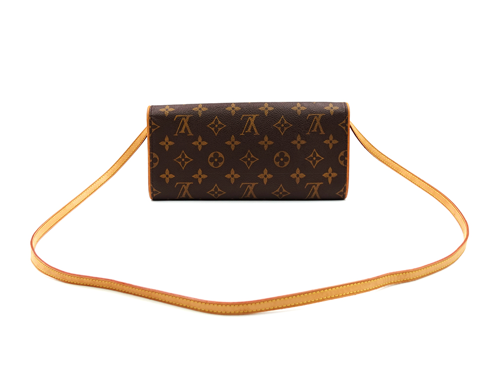 ルイヴィトン モノグラム ポシェットツインGM M51852 CA0010 背面