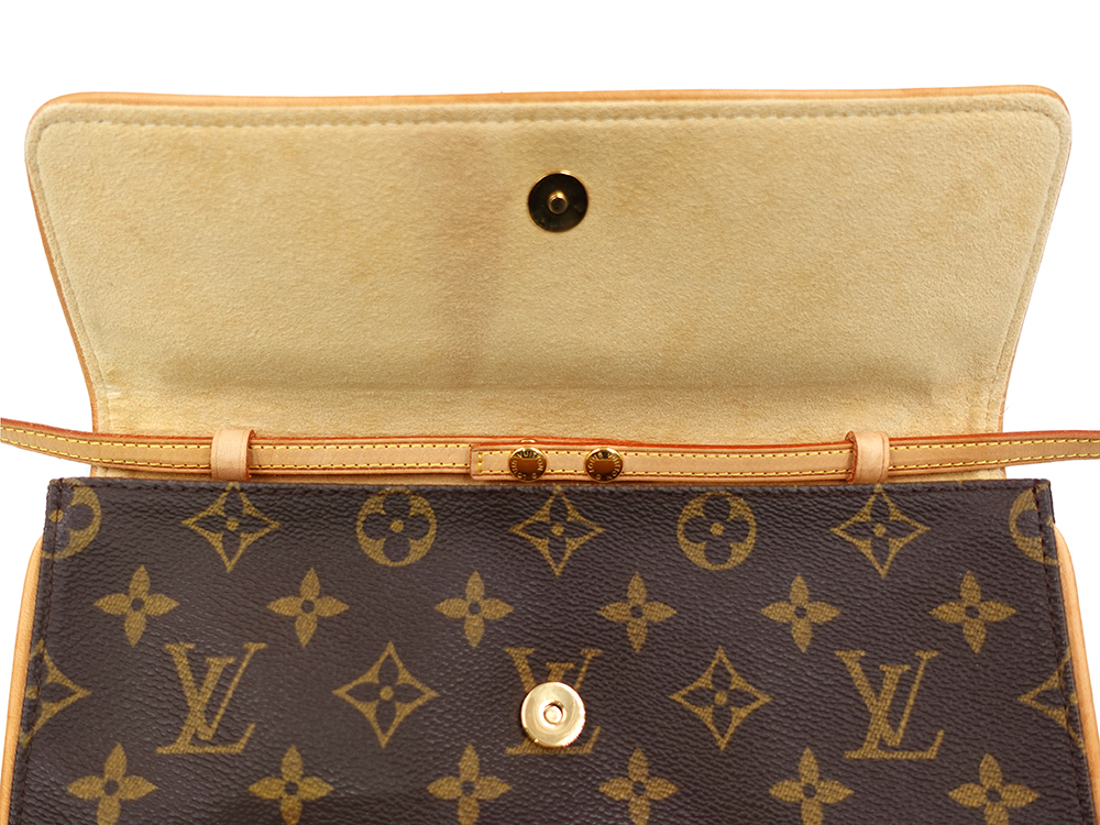 ルイヴィトン モノグラム ポシェットツインGM M51852 CA0010 金具01