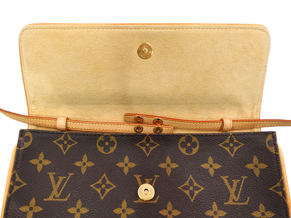 ルイヴィトン モノグラム ポシェットツインGM M51852 CA0010 金具02