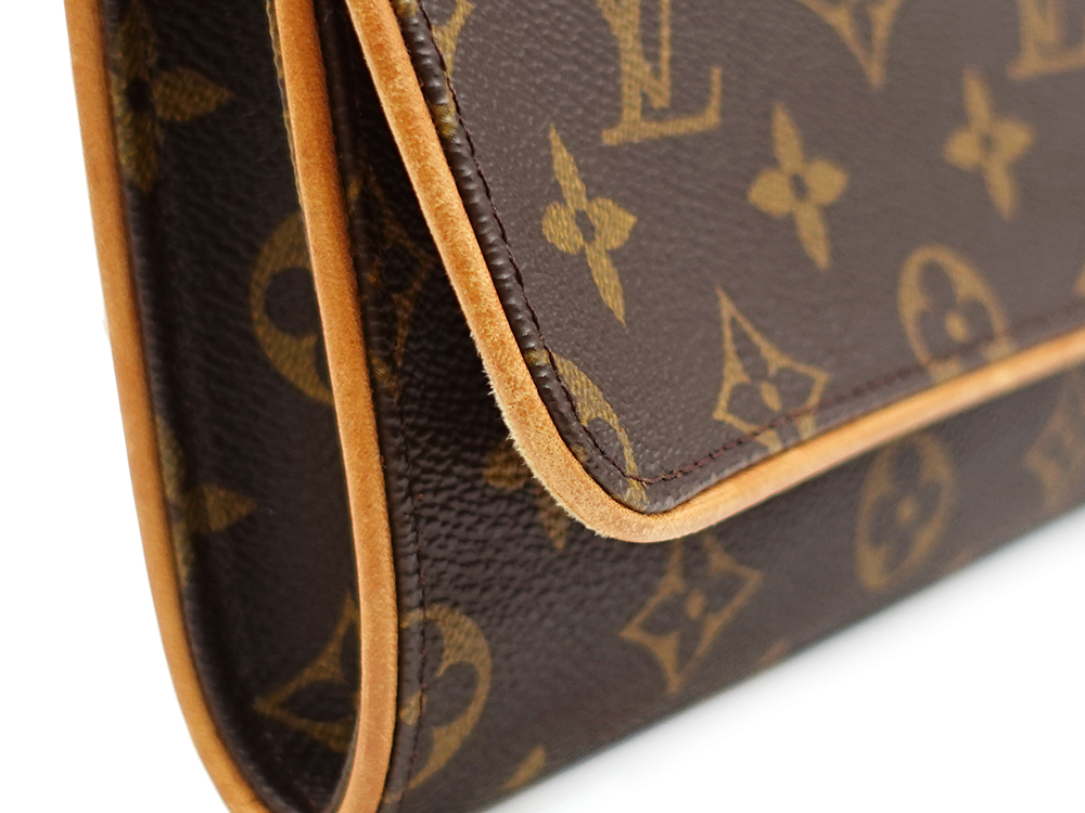 ルイヴィトン モノグラム ポシェットツインGM M51852 CA0010 外側ダメージ02