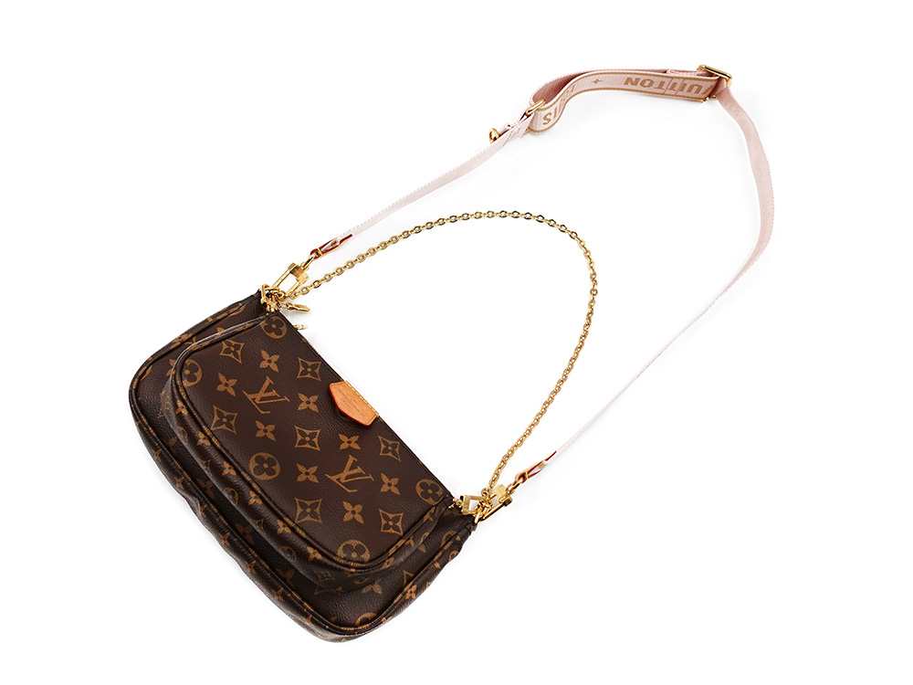 ルイヴィトン モノグラム ミュルティ・ポシェット・アクセソワール M44840 RFID 上面