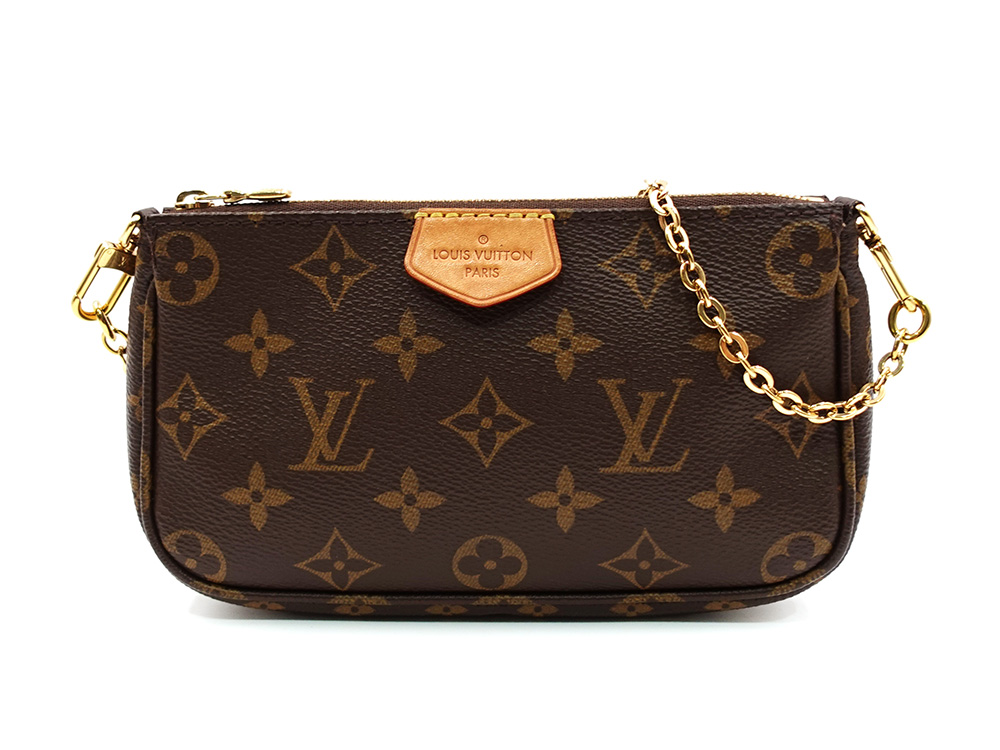 ルイヴィトン モノグラム ミュルティ・ポシェット・アクセソワール M44840 RFID 正面04