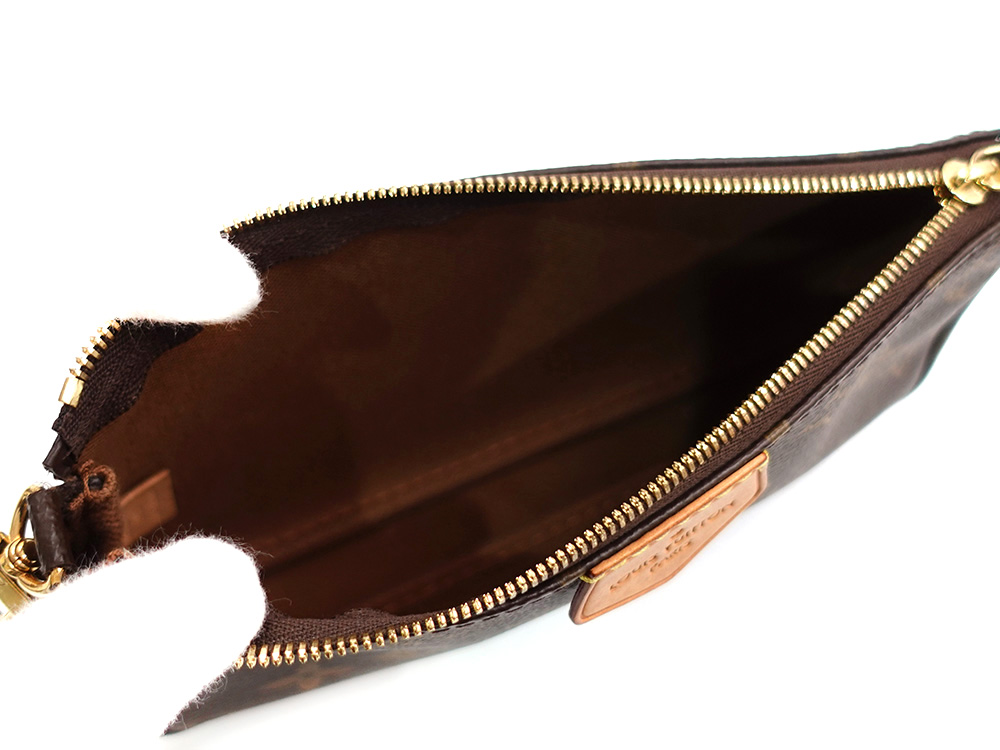 ルイヴィトン モノグラム ミュルティ・ポシェット・アクセソワール M44840 RFID 内面