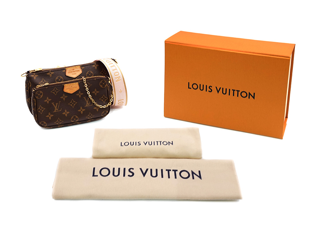 ルイヴィトン モノグラム ミュルティ・ポシェット・アクセソワール M44840 RFID 付属品