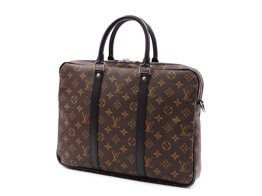 ルイヴィトン モノグラム・マカサー ポルト ドキュマン・ヴォワヤージュPM PDV PM M52005 GI2149 トップ