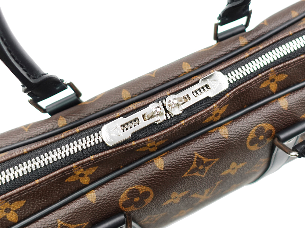 ルイヴィトン モノグラム・マカサー ポルト ドキュマン・ヴォワヤージュPM PDV PM M52005 GI2149 金具