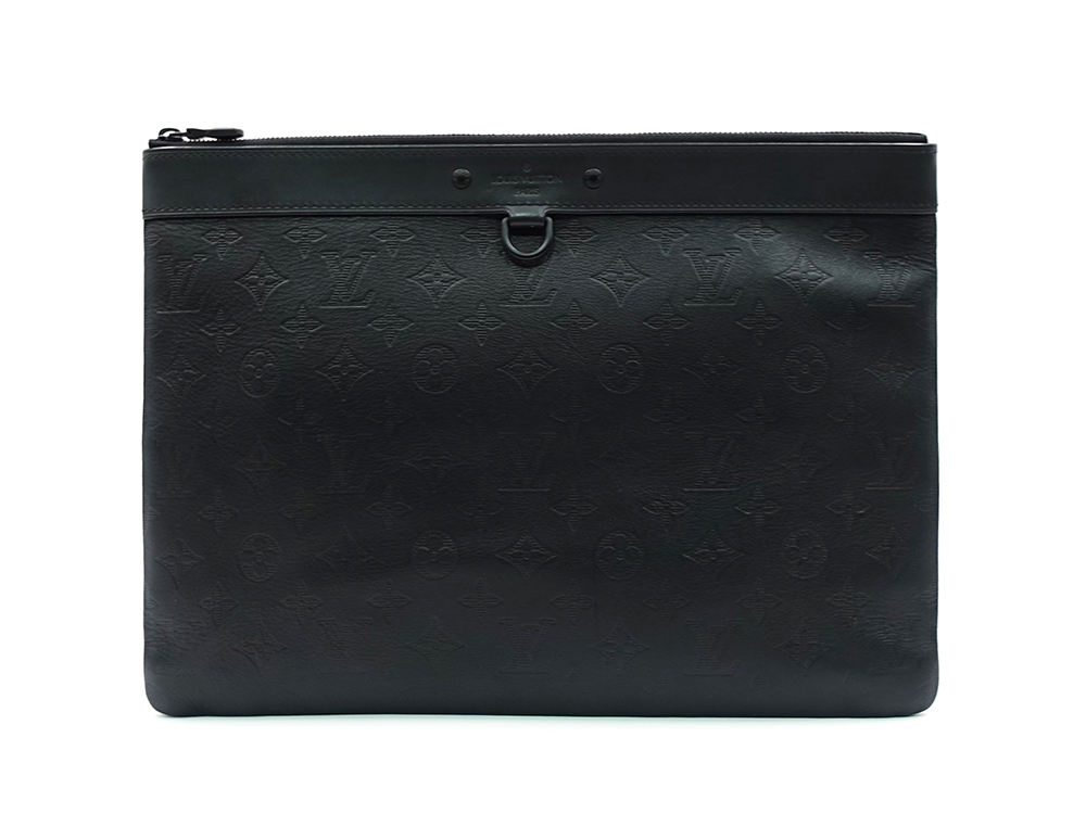 ルイヴィトン モノグラム・シャドウ ポシェット ・ディスカバリー ノワール M62903 UB0280 正面