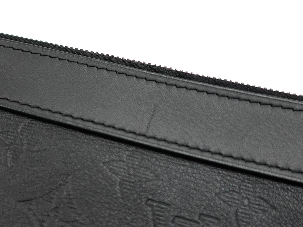 ルイヴィトン モノグラム・シャドウ ポシェット ・ディスカバリー ノワール M62903 UB0280 外側ダメージ03