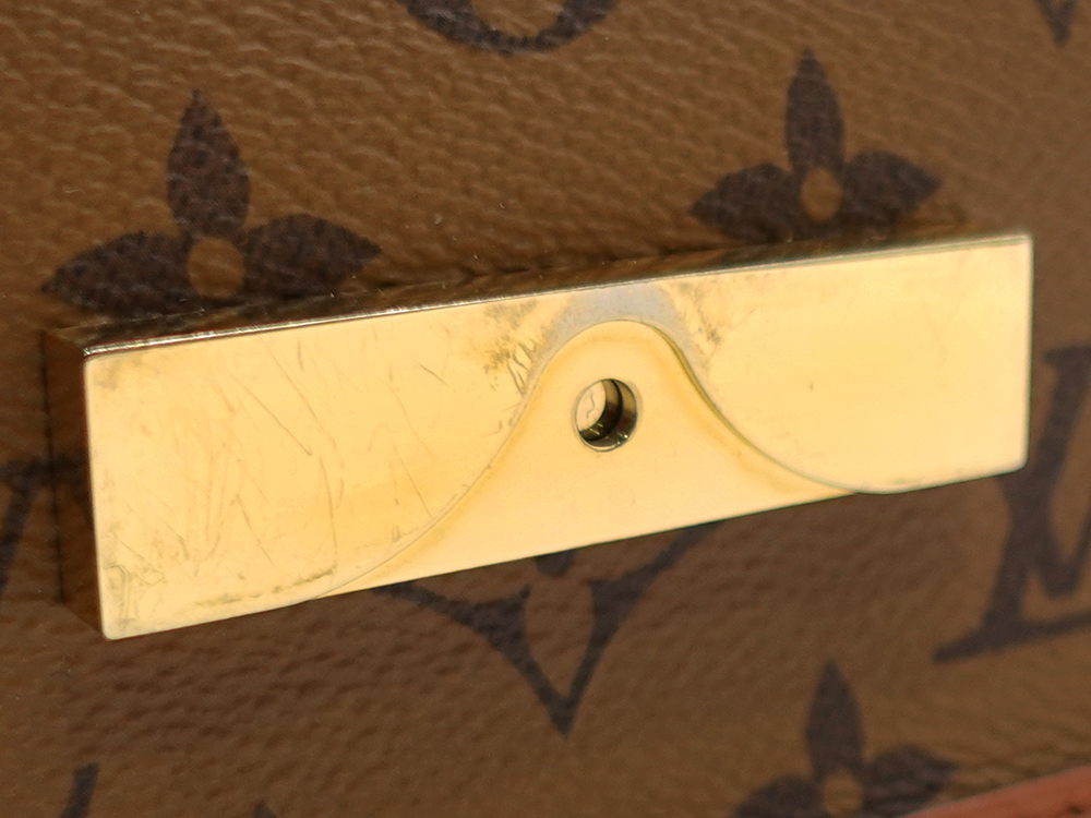 ルイヴィトン モノグラム×モノグラム・リバース ポルトフォイユ・ドーフィーヌ チェーンウォレット M68746 RFID 内側ダメージ02