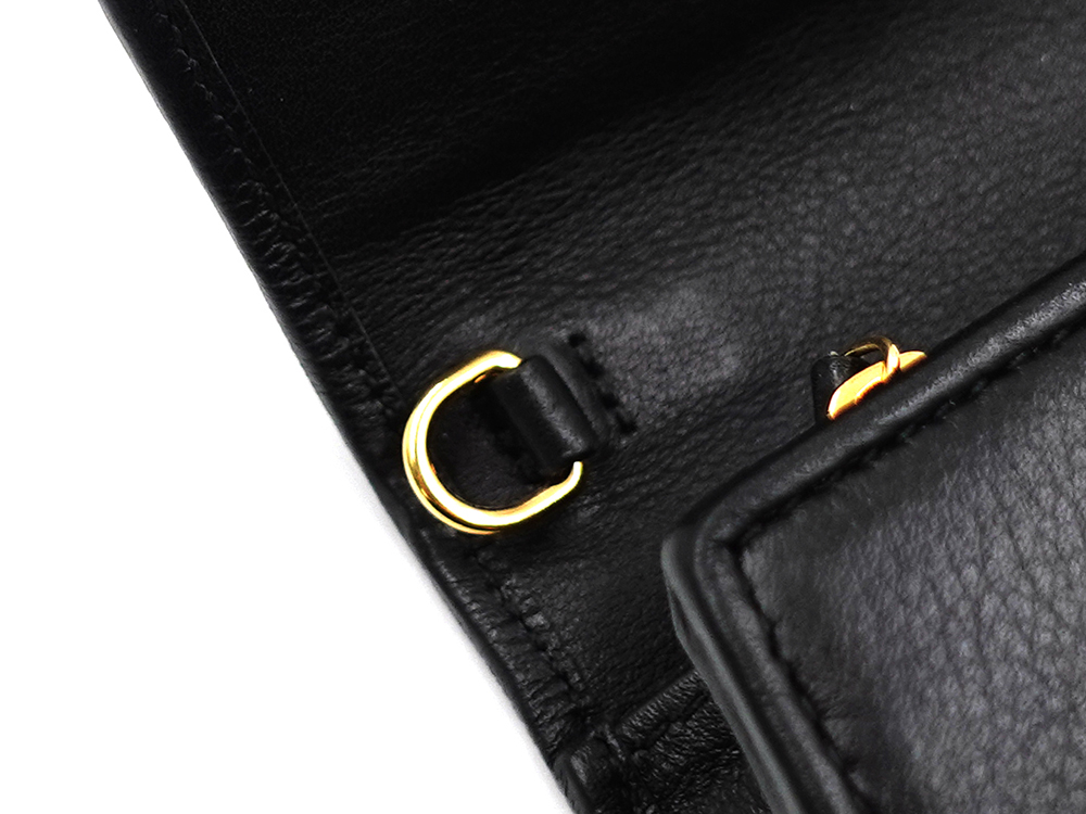 グッチ ブロンディ ミディアム チェーンウォレット ブラック 725219 金具02