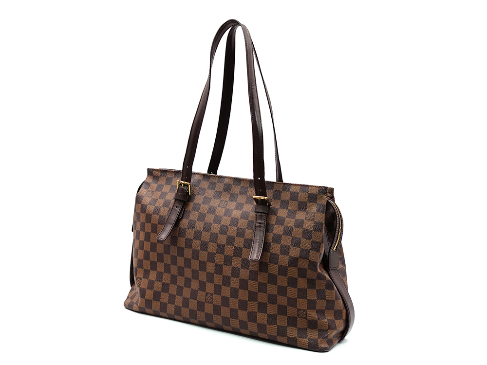 ルイヴィトン ダミエ エベヌ チェルシー N51119 TH0096 トップ