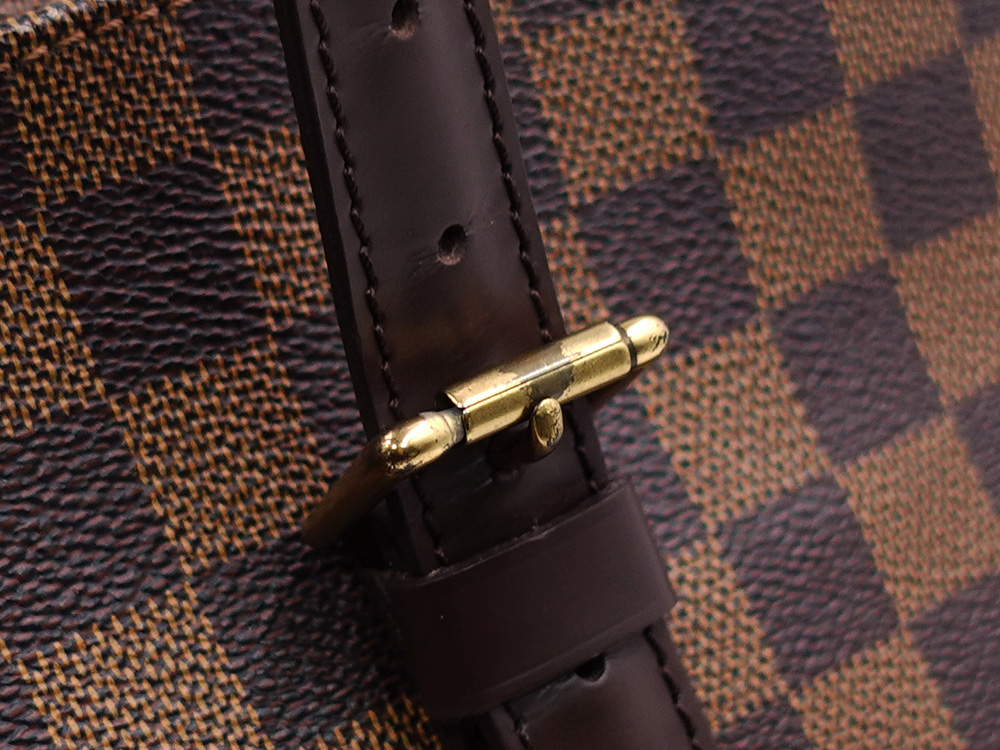 ルイヴィトン ダミエ エベヌ チェルシー N51119 TH0096 外側ダメージ02