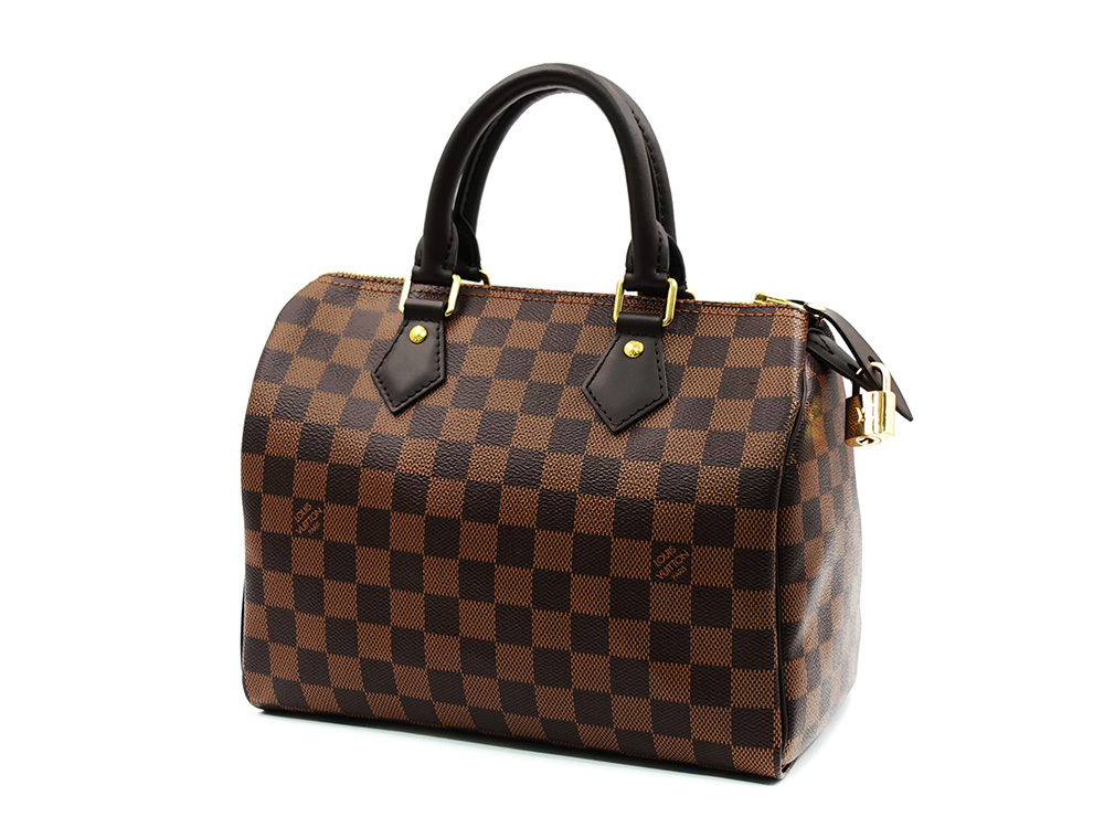 ルイヴィトン ダミエ エベヌ スピーディ25 N41365 RFID トップ