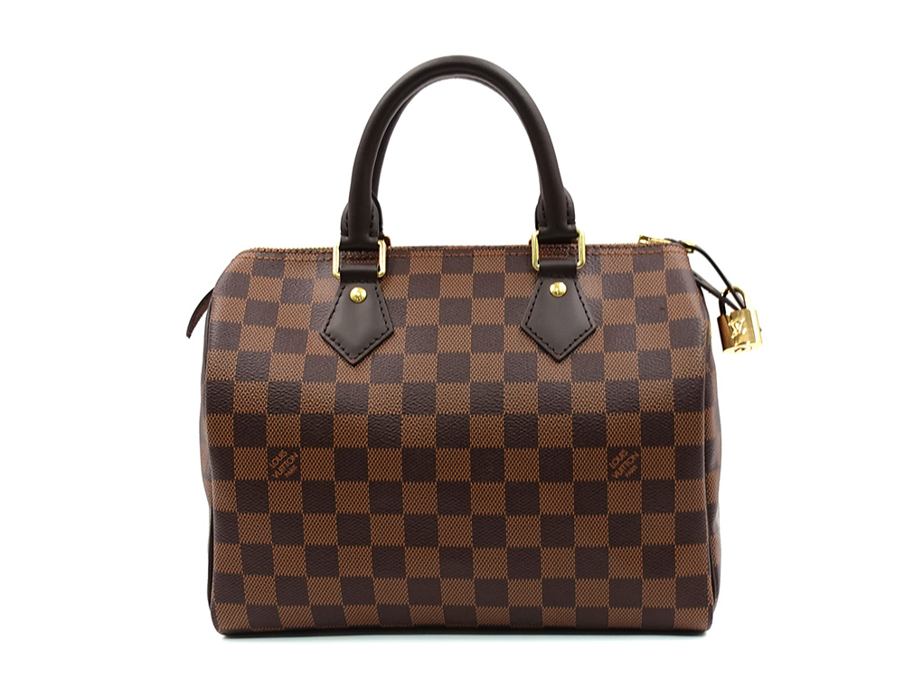 ルイヴィトン ダミエ エベヌ スピーディ25 N41365 RFID 正面