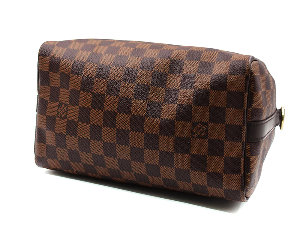 ルイヴィトン ダミエ エベヌ スピーディ・バンドリエール25 N40575 RFID 底面