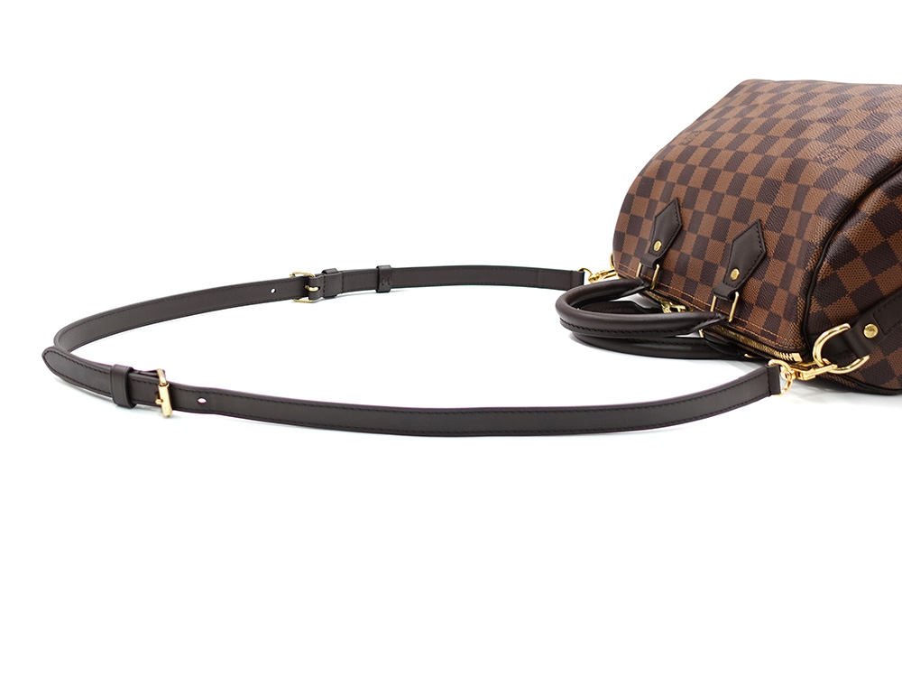 ルイヴィトン ダミエ エベヌ スピーディ・バンドリエール25 N40575 RFID ストラップ01