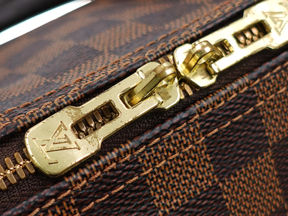 ルイヴィトン ダミエ エベヌ スピーディ・バンドリエール25 N40575 RFID 外側ダメージ03