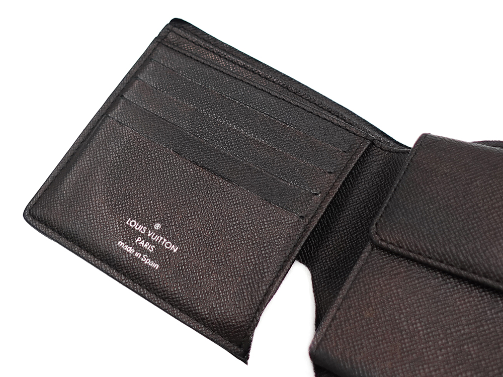 ルイヴィトン ダミエ グラフィット ポルトフォイユ・マルコ 財布 N62664 CA4039 オープンポケット
