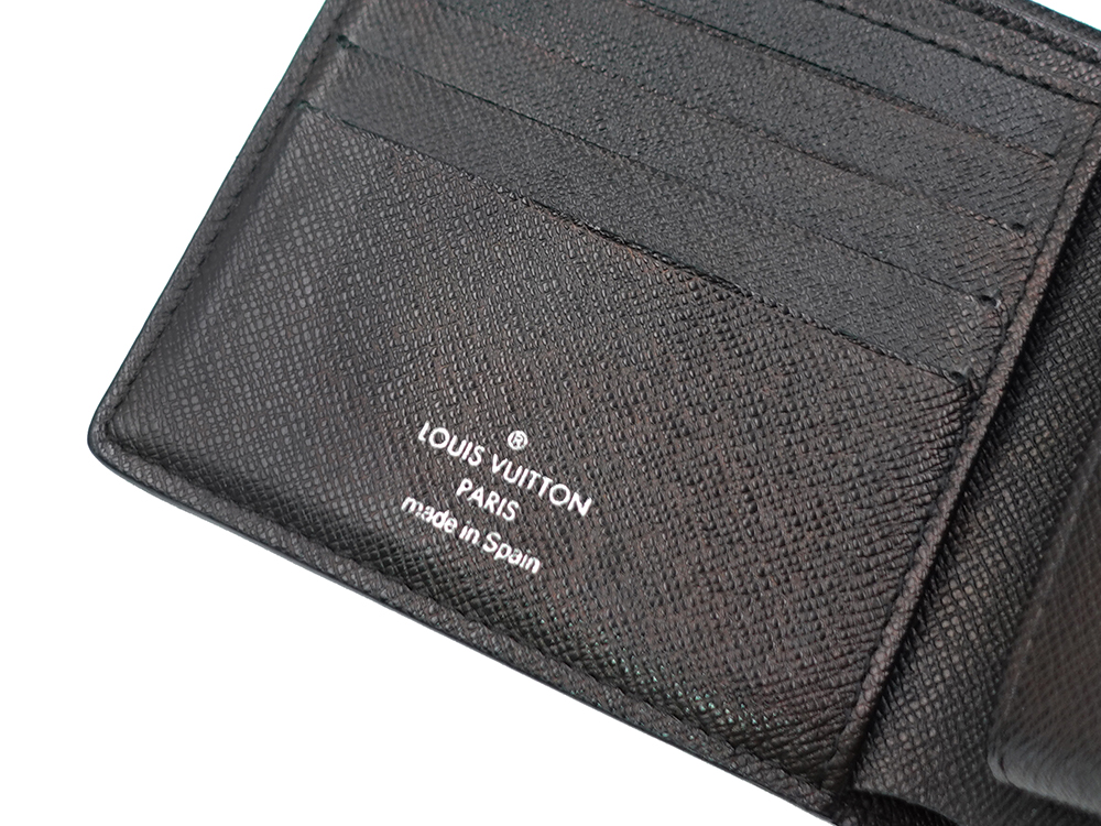 ルイヴィトン ダミエ グラフィット ポルトフォイユ・マルコ 財布 N62664 CA4039 内側ダメージ02