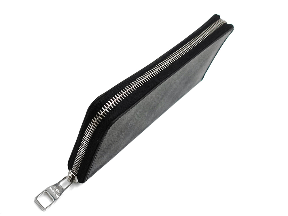 ルイヴィトン ダミエ グラフィット ジッピー・ウォレット・ヴェルティカル 長財布 N63095 CA4176 開口部閉