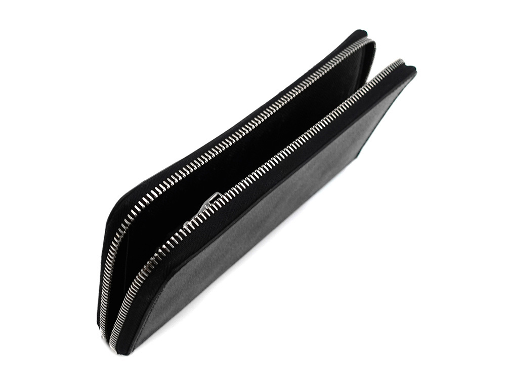 ルイヴィトン ダミエ グラフィット ジッピー・ウォレット・ヴェルティカル 長財布 N63095 CA4176 開口部開