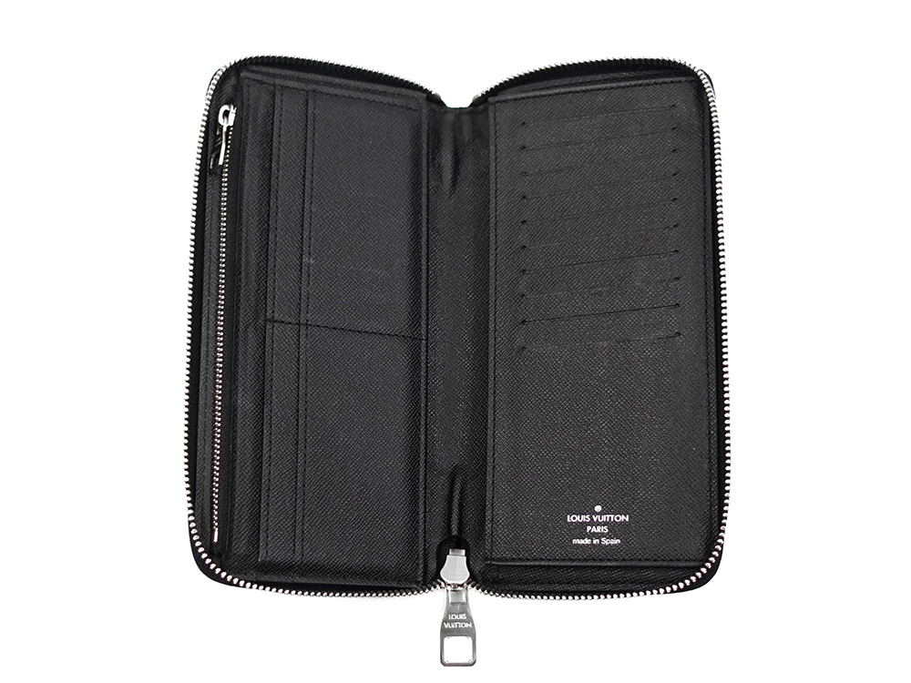 ルイヴィトン ダミエ グラフィット ジッピー・ウォレット・ヴェルティカル 長財布 N63095 CA4176 内面