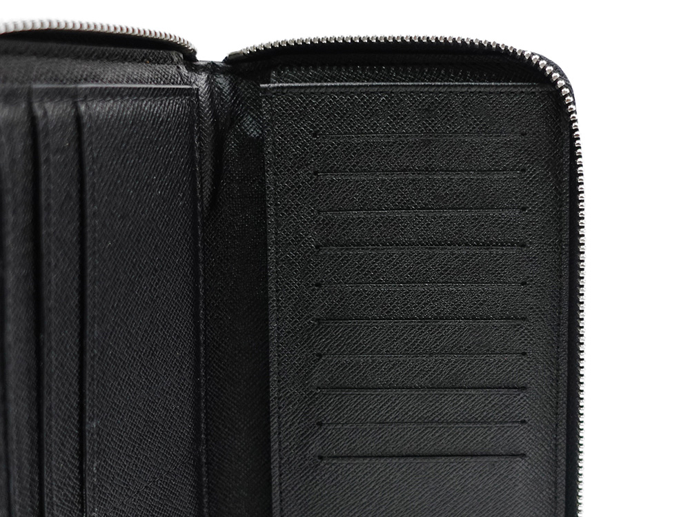 ルイヴィトン ダミエ グラフィット ジッピー・ウォレット・ヴェルティカル 長財布 N63095 CA4176 カード入れ