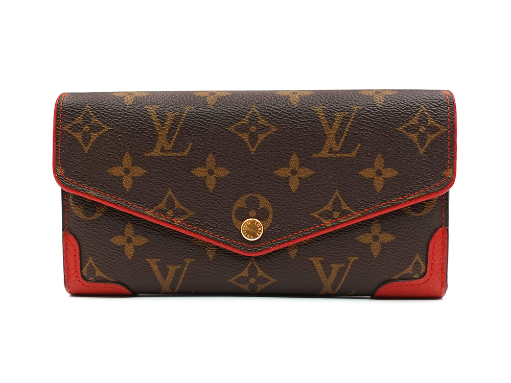 ルイヴィトン モノグラム ポルトフォイユ・サラ レティーロ 長財布 スリーズ M61184 RFID 正面