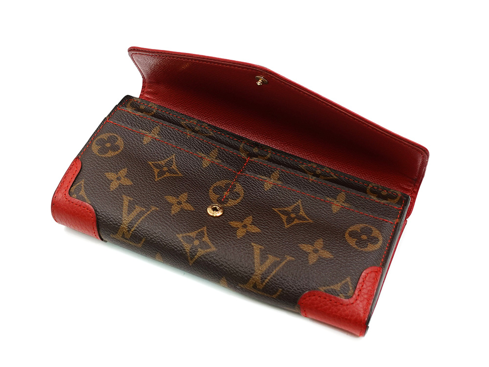 ルイヴィトン モノグラム ポルトフォイユ・サラ レティーロ 長財布 スリーズ M61184 RFID 上面開