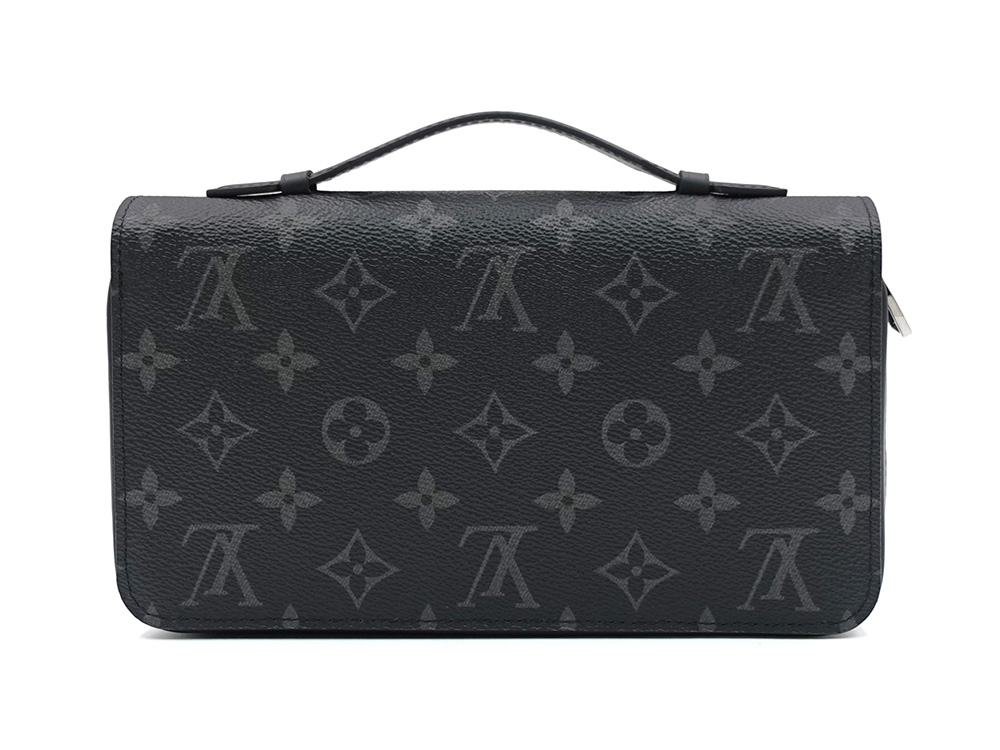 ルイヴィトン モノグラム・エクリプス ジッピーXL 長財布 M61698 CA3186 背面