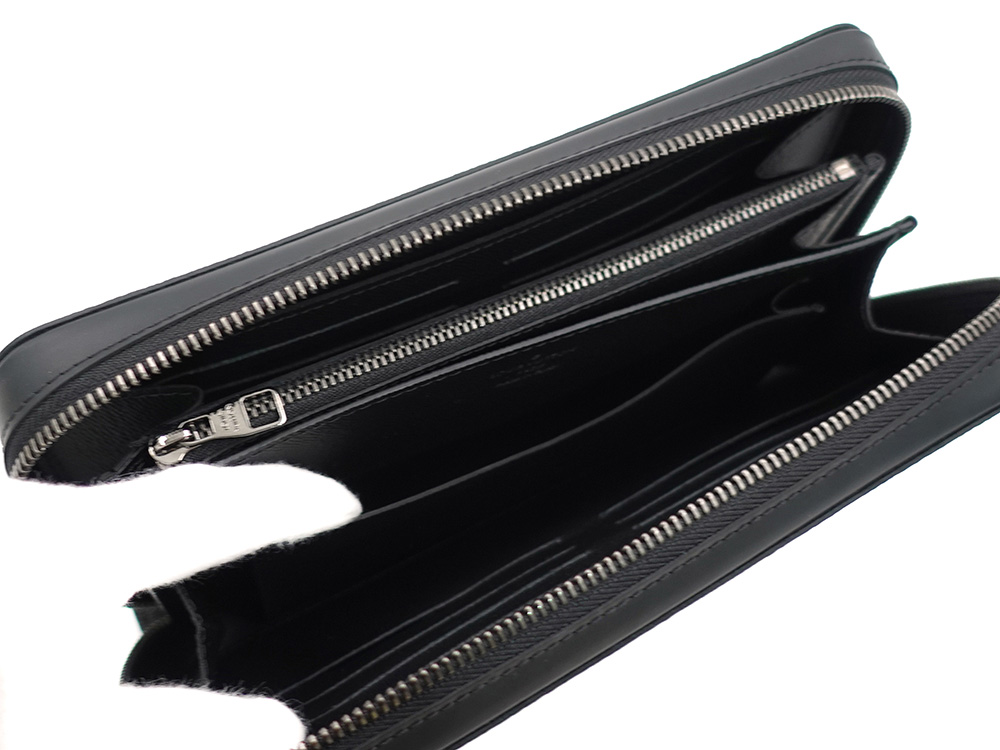 ルイヴィトン モノグラム・エクリプス ジッピーXL 長財布 M61698 CA3186 iPhone用ポケット