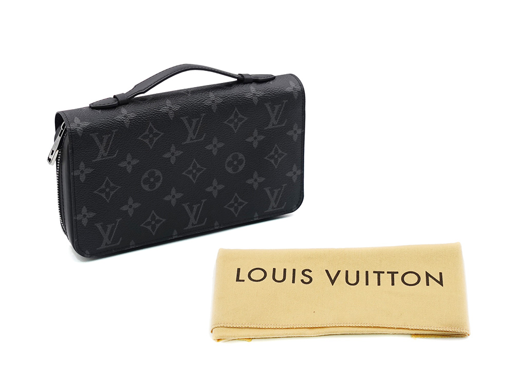 ルイヴィトン モノグラム・エクリプス ジッピーXL 長財布 M61698 CA3186 付属品