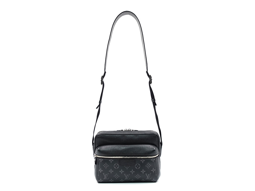 ルイヴィトン タイガラマ アウトドア・メッセンジャーPM ノワール M30233 RFID 正面02