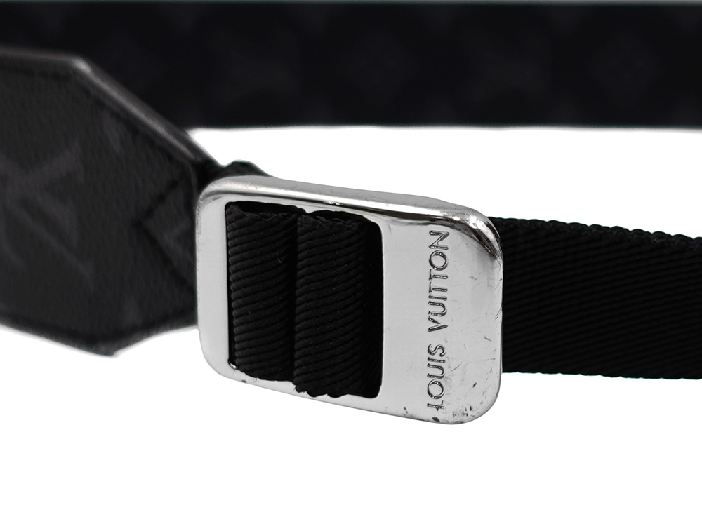 ルイヴィトン タイガラマ アウトドア・メッセンジャーPM ノワール M30233 RFID 外側ダメージ05