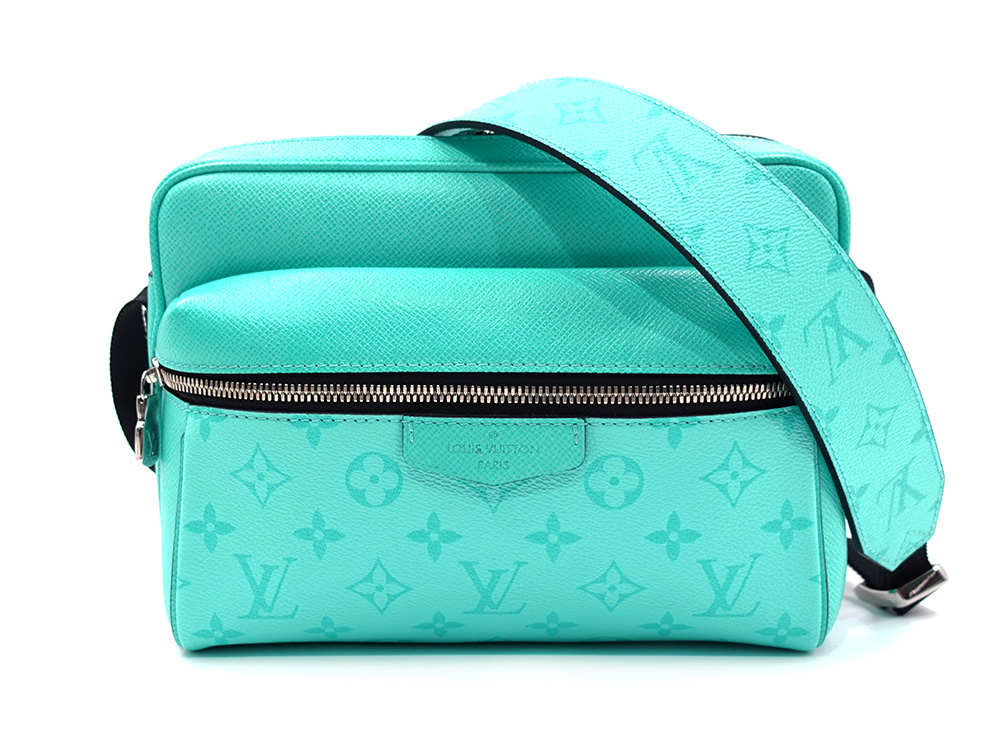 ルイヴィトン タイガラマ アウトドア・メッセンジャーPM マイアミグリーン M30875 RFID 正面01