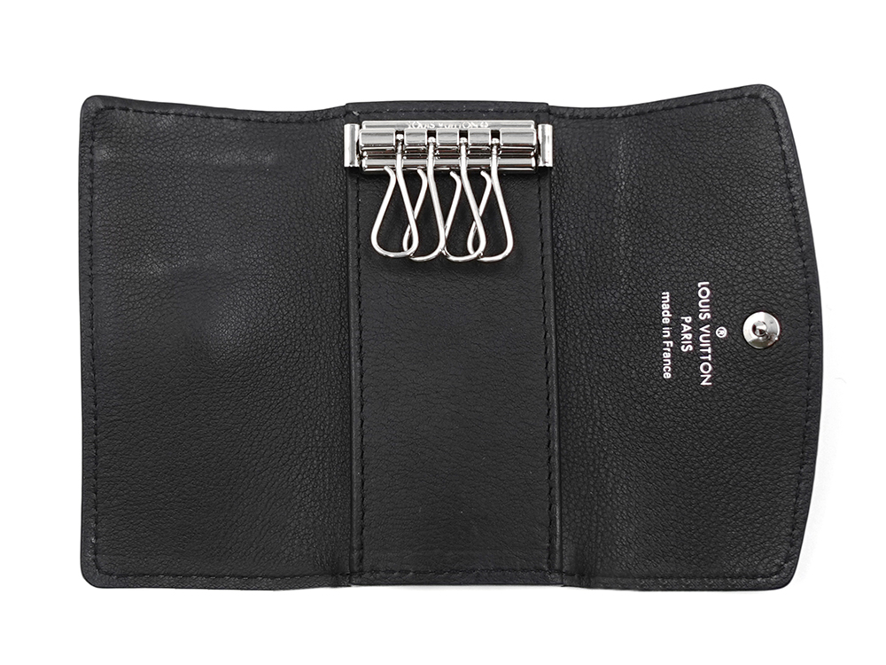 ルイヴィトン マヒナ ミュルティクレ4 ノワール キーケース4連 M64054 TN3148 内面